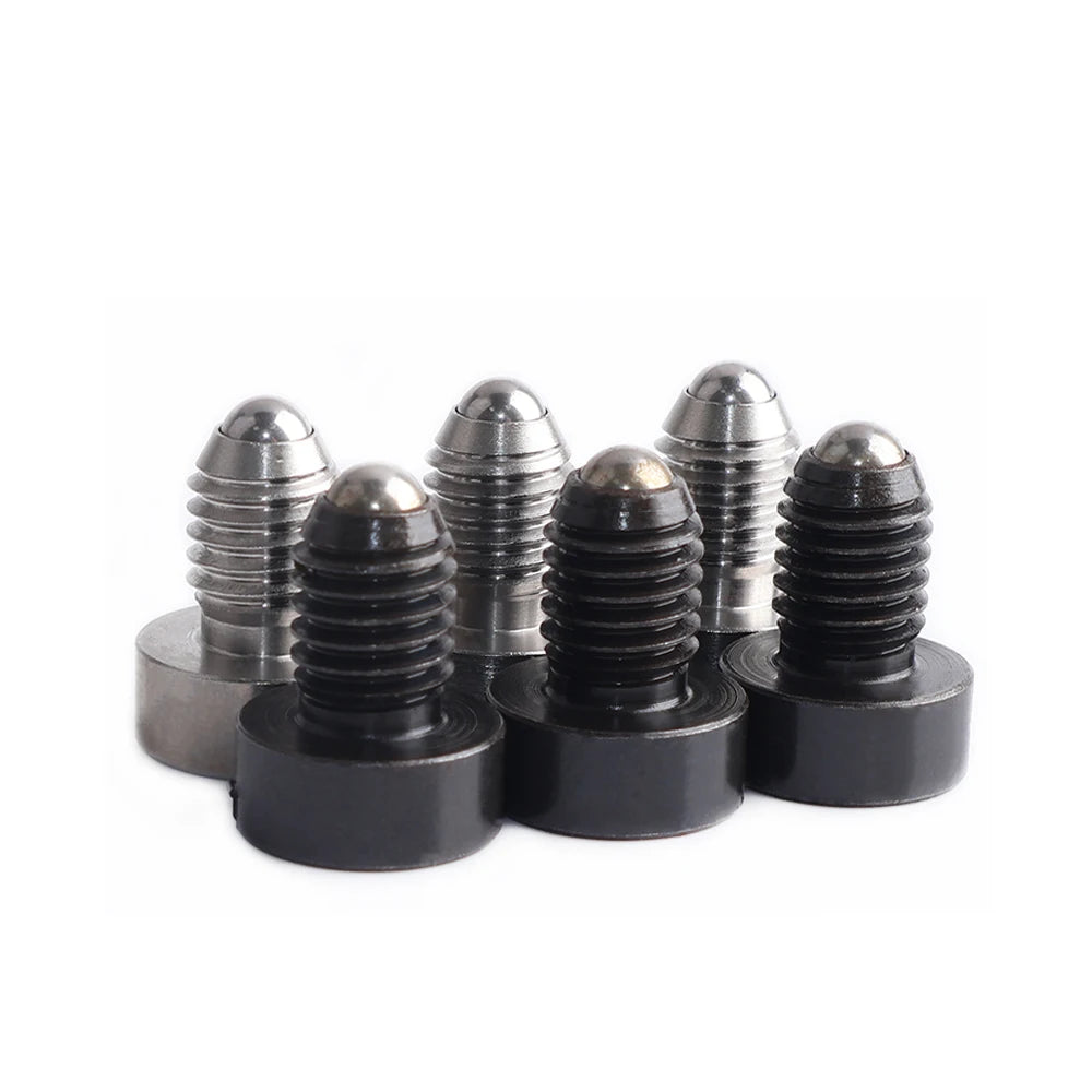 VCN417 Metric Spring Ball Plunger Carbon Steel/Stainless Steel Plain Finish Industrial Use Threaded Positioning Bolt M4-M12