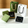 Wholesale Modern Jewelry Cases Storage Box Earrings Rings Portable Artpaper/Cardboard Packaging Customizable Shape Logo Lid