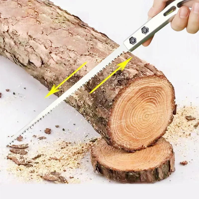 Factory Direct Small Fine Tooth Mini Cocktail Sharp Garden Woodworking Tool DIY Small Hand Saw Made Steel for Household Use