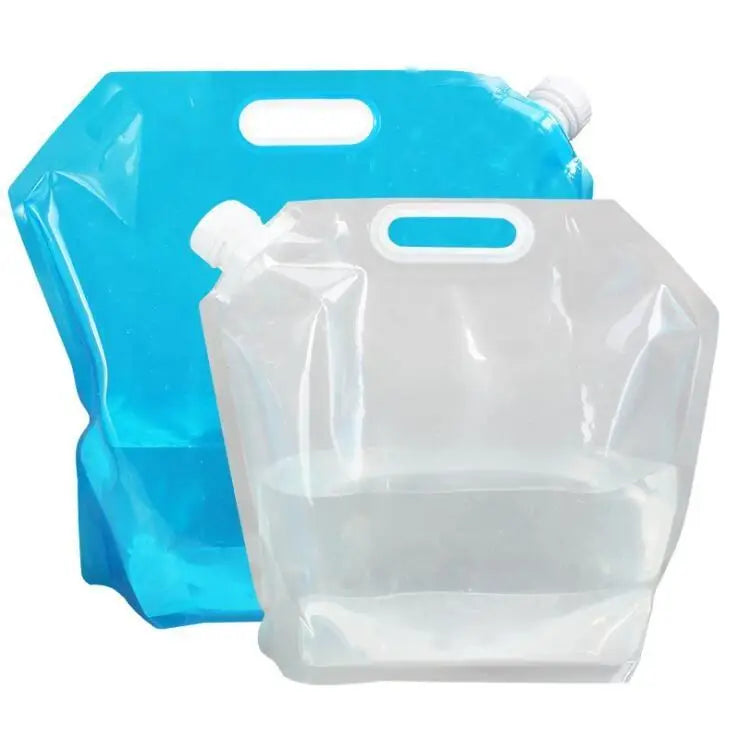 Large Volume 10/20L Outdoor Camping Domestic Water Bag Strong Folding Water Bottle Plastic Water Bag