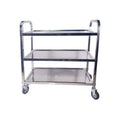 Grace Other Restaurant and Hotel Supplies Stainless Steel Food Serving Trolley With Dining Cart Kitchen Storage Trolley