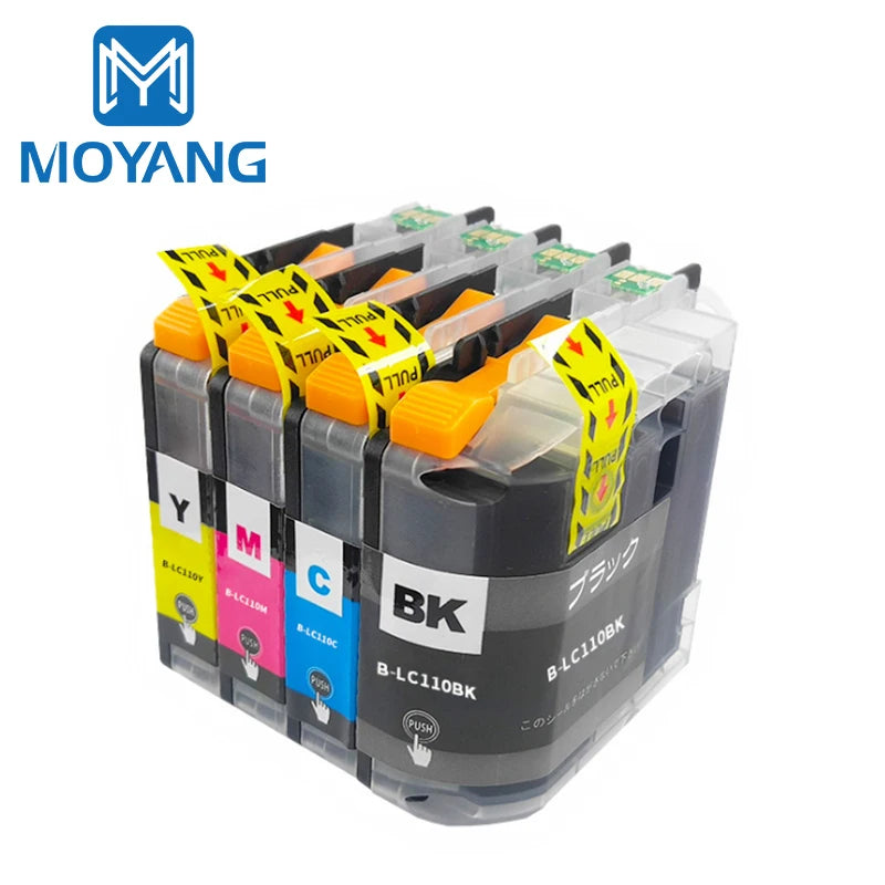 MoYang Compatible for Brother LC110 Ink Cartridge Used for DCP-J152N/J132N/DCP-J552N Printer Cartridges