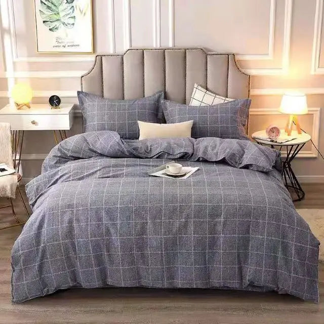 Fashion Luxury Design Printed Bedding Set Polyester Microfiber Duvet Cover