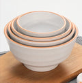Custom Nordic Style Melamine Bowl Ramen Salad Soup Mixing Bowls for Kitchen & Restaurant Use