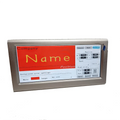 Electronic Digital Name Plate Conference System Electronic Table Card Dual Screen for Conference System