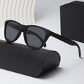 High Sense TR Outdoor Casual Sunglasses Daily Sports Riding Eyewear with Black TR90 Frame UV400 Tac Lenses Polarized Unisex