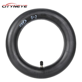 Cityneye Mi M365 Electric Scooter Parts Accessories for 9x2 Front Rear Wear Rubber Inner Tires Wheel Replacement Tyre