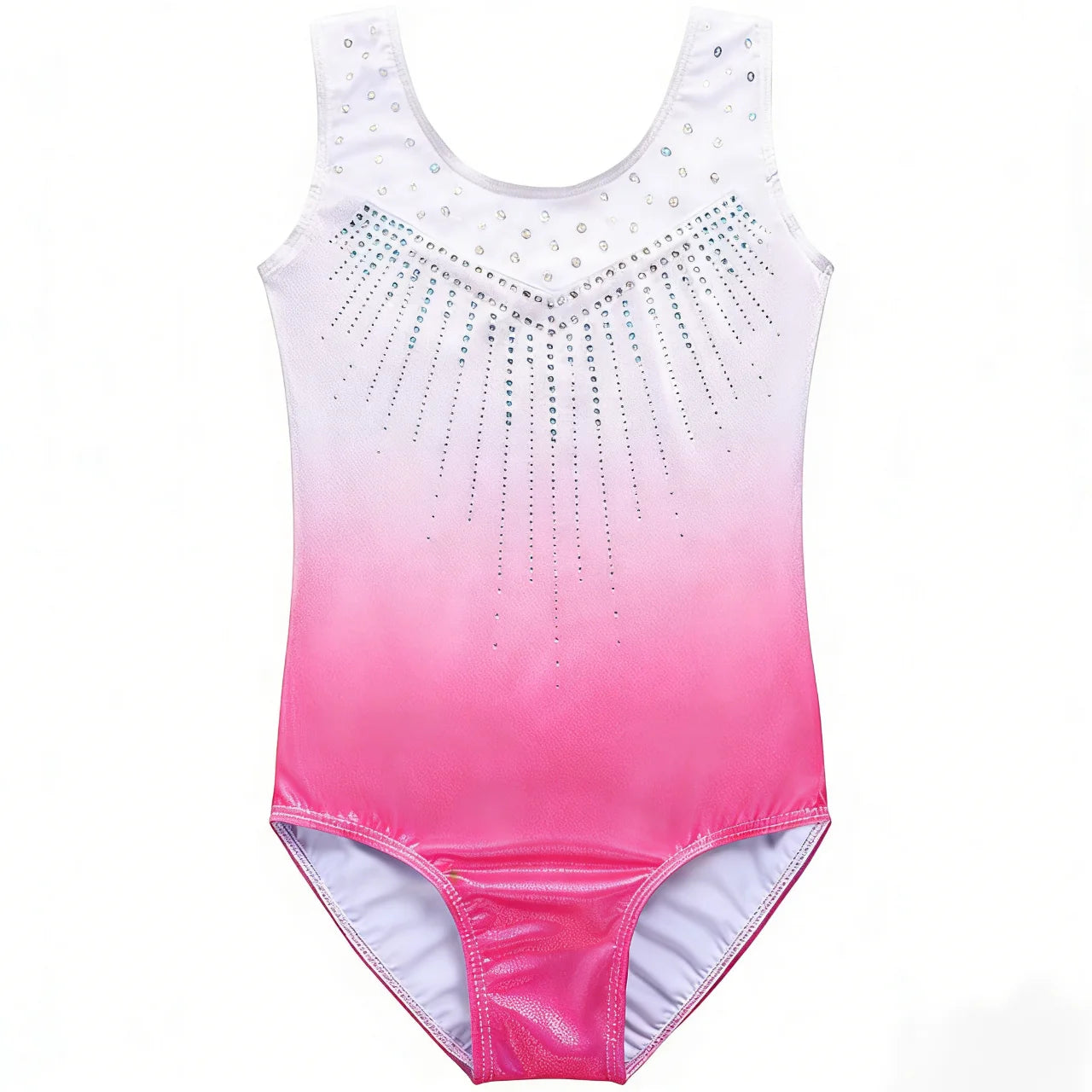 Custom Made Girls Kids Leotards Gymnastics Training Rhinestones Gymnastic Leotards Mix Sizes