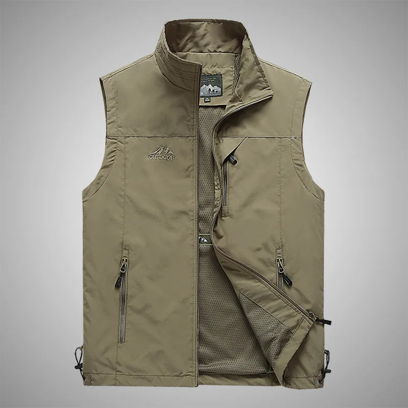 Wholesale Men Cargo Vest Jacket Outdoor Training Cs Game Tactical Vest Sport Jacket Casual