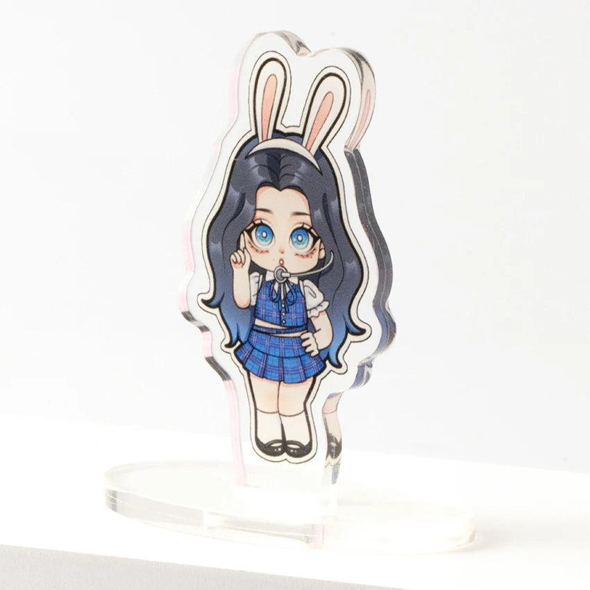 Best-Selling Custom Anime Figure Impact Clear Custom Acrylic Stand Model Plate Desk Plastic Sign Keychain Standee