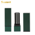 Hot Sale Square Empty Lipstick Tubes Private Label Aluminum Customizable Color Screen Printing Packaging Design
