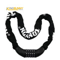 Bicycle Accessories 5-Digit Password Lock Anti-Theft Portable Long 900mm Steel Resettable Security Motorcycle Bicycle Chain Lock