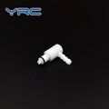 YRC 3/16" Male Barb Shut-off Elbow Smooth Quick Disconnect Hose Fitting