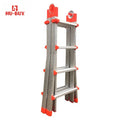 En131 Certificate 4x4 Multipurpose Aluminum Telescopic Mailbox Post Box Industrial 300 Lbs Capacity Warehouse Outdoor Folding