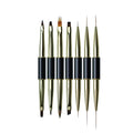 Wholesale Nail Painting Pen Kit Round Flat Liner Nail Art Brush Set