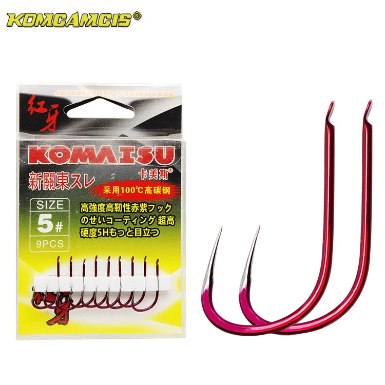 Japanese Premium Super Fishing Hook High Carbon Steel Saltwater Freshwater Fish Carp Hooks