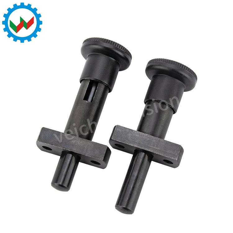 VCN249 Carbon Steel Spring Indexing Plunger Plastic Knob Return Type Rest Position Fasteners MegaBDM