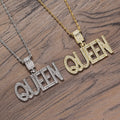 N359 Cheap Alloy Crystal Pendant Hip Hop Necklace Iced Out Jewelry Bling Bling