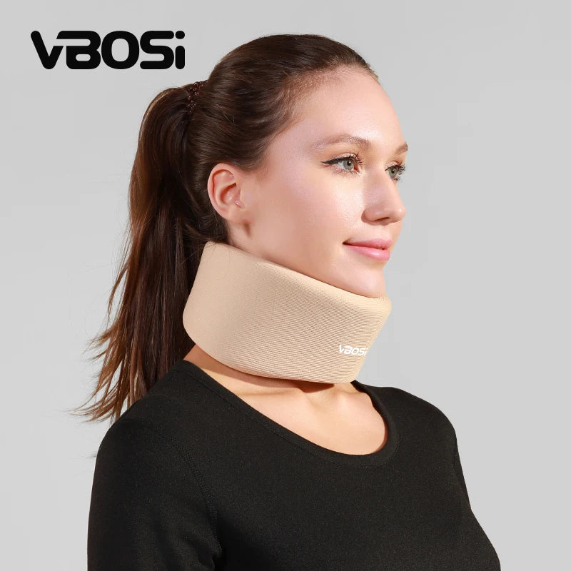 VBOSI 0722 Neck Support Sponge 360 All-around Wrapping Perfect Fit Skin Friendly Comfortable Durable Hook and Loop Relief Pain MegaBDM
