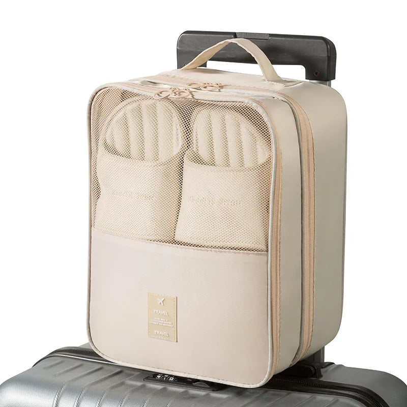 Wholesale Shoes Organizer for Travel Waterproof Shoe Dust Storage Bag Good Quality Sports Golf Shoe Bag With Logo