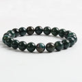 Men and Women Blood Stone Bracelet  Natural Gemstone Fashion Jewelry for Energy Meditation  Gift