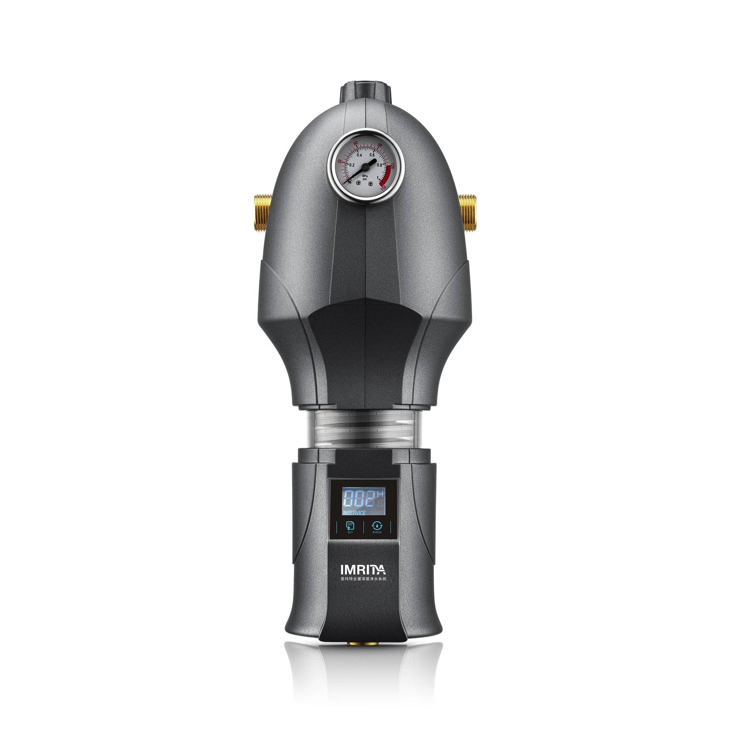 IMRITA M8 New Stainless Steel Big Flux Pre Water Filter with 4500L/h Flow Rate for Commercial & Household Use