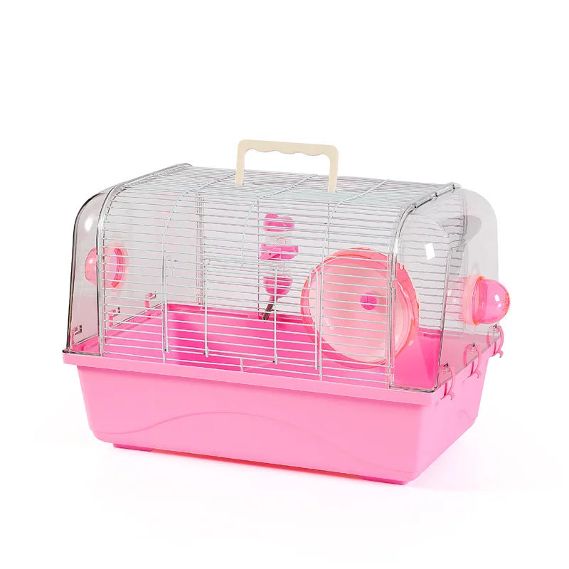 New Arrival One Floor Wire Mesh Reptile Cage Reptile Plastic Cage Hamster Cage Animal Pet