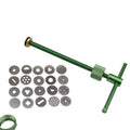 Stainless Steel Sturdy Durable Fondant Practical Sculpture Craft Clay Extruder  Modeling Tools