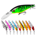 Hessen 10.5g 11.5cm Salmon River ABS Deep Depth Trolling Minnow Hard Plastic Fishing Bait Lure