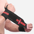 Customizable Polyester Wristband for Gym Training Adjustable Powerlift Workout Straps Belt with Wraps for Body Building Fitness