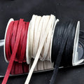 Flat 5 mm Cotton Wax Cord for Gift Packaging Christmas Gift Decorating
