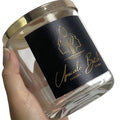 Custom Scented Candle Jar Labels Printing Waterproof Cosmetic Labels for Candle Jars