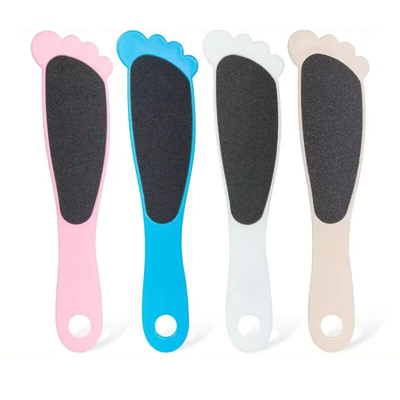 Stainless Steel Foot Plate File Double-sided Frosted Foot Setback Calloused Grinding Stone Foot Care Pedicure Pedicure