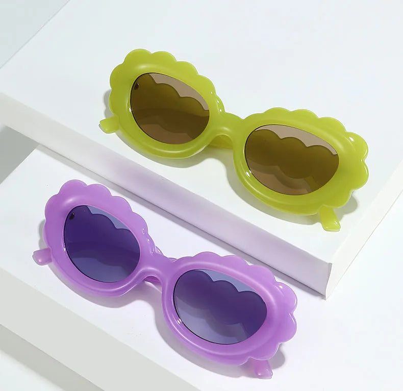Wholesale Custom logo New Designer Summer Flower Shape Sunglasses New Sunglasses for the 2025
