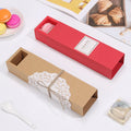 Rectangular Drawer 50g Dessert Packaging Box for Macaron Boxes  Chocolate Pastry Kraft Cookie Food  Paper Box