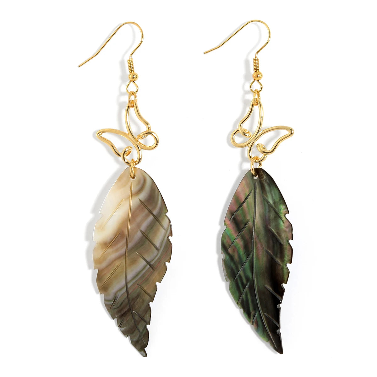 Hawaiian Style Latest Design 18k Gold Plated Drop Earrings Fashion Jewelry for Women