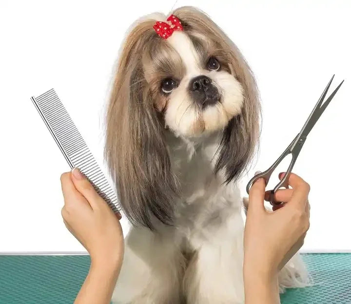 New Design Pet Comb Pet Massage Professional Deshedding Brush Anti Lice Comb Pet Flea Comb
