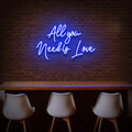 Koncept 30 Inch All You Need Is love Neon Sign Custom Led Light New Arrival Love Letter All for Wedding Free Drop Shipping