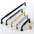 Hot Sale Black Gold Silver Grey Brass Kitchen Handles Cabinet Pull Drawer Knob
