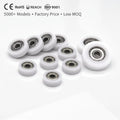 Plastic Roller Nylon Pulley Wheel bar Cabinet BS62633-7 6x33x7 Sliding windows Small Bearing Roller Door