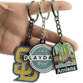 Enamel Custom Keyring Key Ring Keychains Holder Key Chains Custom Metal Custom Logo Design Wholesale Souvenir Gifts 2d 3d