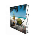 Portable Foldable Trade Show Display Pop-up Tension Fabric Advertising Banner Stand for Exhibitions