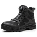 Adjustable Dial Safety Shoes for Truck Drivers Warehouse Workers Easy Unlock Safety Boots