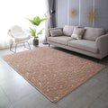 Gold Catch Faux Rabbit Fur 1.5cm Thick Luxury Non-slip Polyester Living Room Home Decorative Carpet
