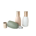 Morandi Glass Roll on Bottle 12ml Essential Oil with Steel Roller for Ball for Face Cream
