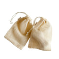 Reusable Cotton Drawstring Beauty Brush Bag Net Produce Organic Mesh Candle Bag Grocery Bags