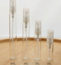 Mini 2ml Travel Bag Spray Glass Bottle Small Sample Empty Perfume Bottle for Home & On-the-Go Use