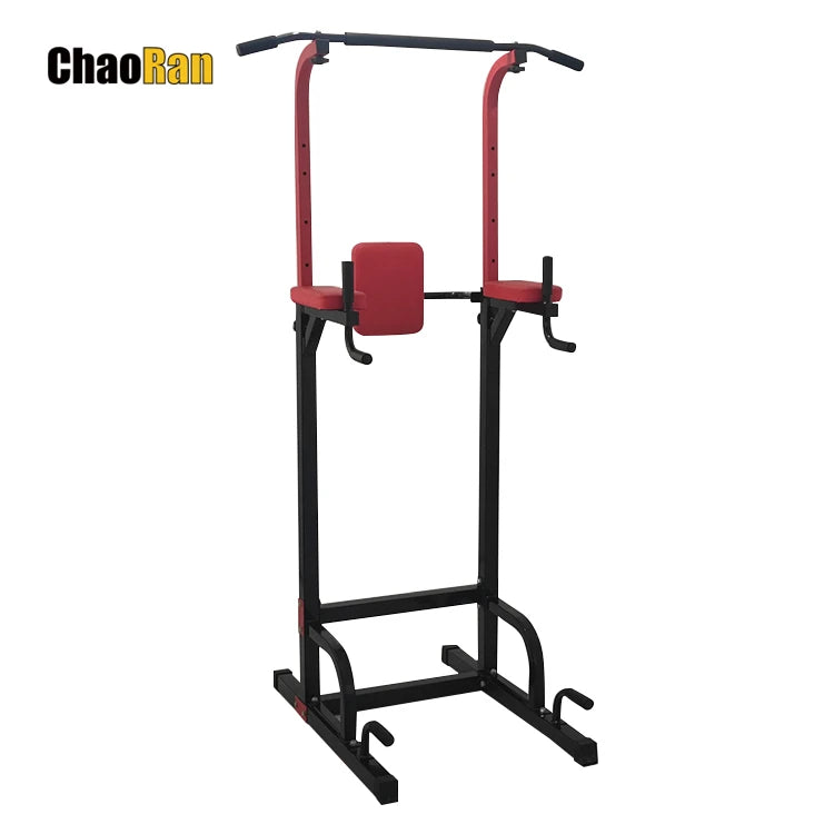 Unisex High Quality Steel Power Tower Factory Direct Pull Bar Dip Station Stand for Home Gym Strength Training Workout Equipment