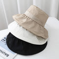 Wholesale Custom Logo Supplier New Design Sun Women Outdoor Bucket Hats Wide Brim Women Sun Protection Beach Hat