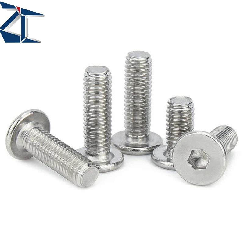 ZCBSS Wholesale Stainless Steel Ultra Low Socket Head Cap Hex Socket Screw Other Fasteners